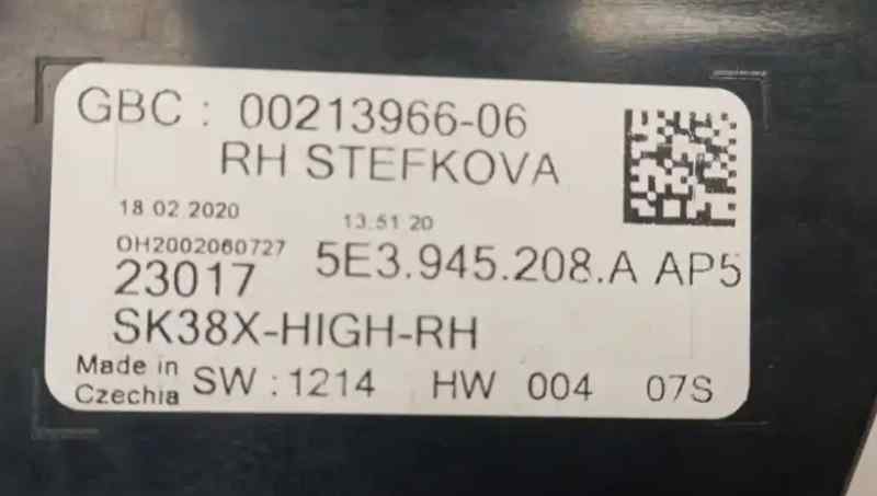 PILOTO TRASERO DERECHO