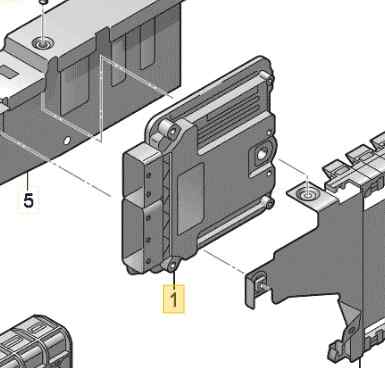 05E906012AL CENTRALITA MOTOR UCE SKODA OCTAVIA