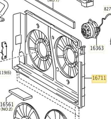 1671137040 ELECTROVENTILADOR TOYOTA PRIUS+
