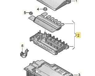 CAJA RELES - FUSIBLES