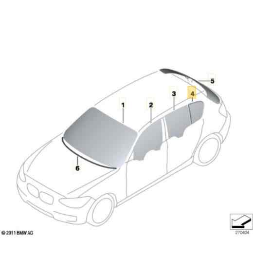 LUNA CUSTODIA TRASERA IZQUIERDA