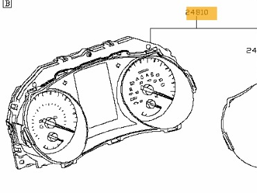 CUADRO INSTRUMENTOS NISSAN QASHQAI (J10)