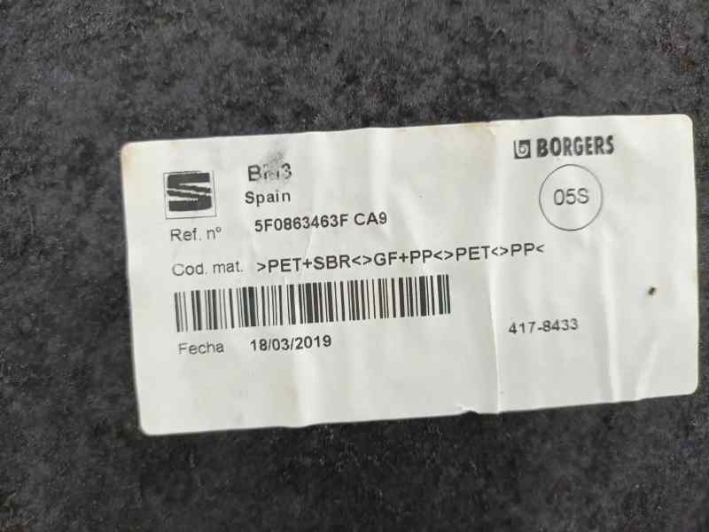 TAPA MALETERO SEAT LEON CUPRA