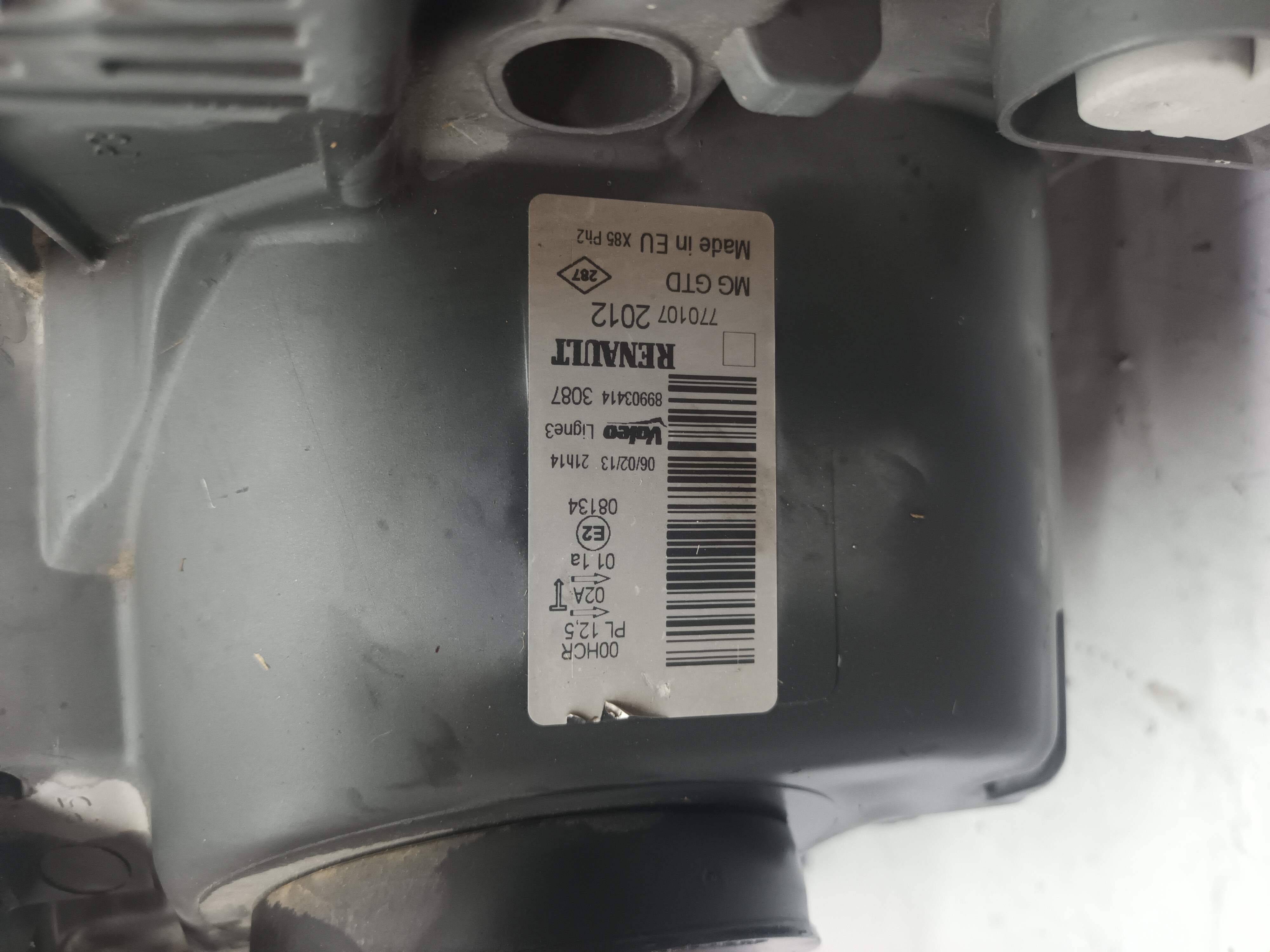 FARO IZQUIERDO RENAULT CLIO III foto 4
