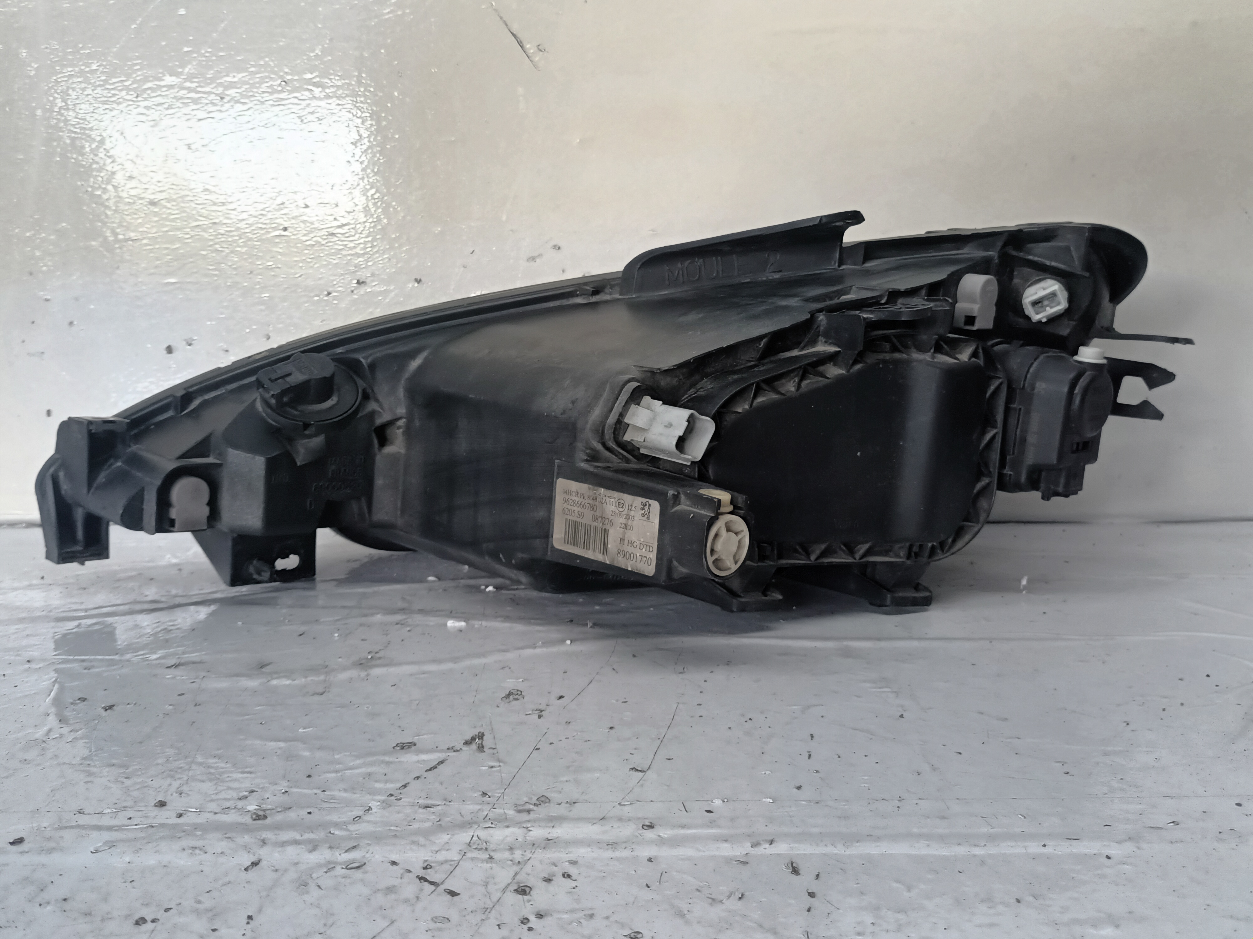 FARO DERECHO PEUGEOT 206 BERLINA foto 3