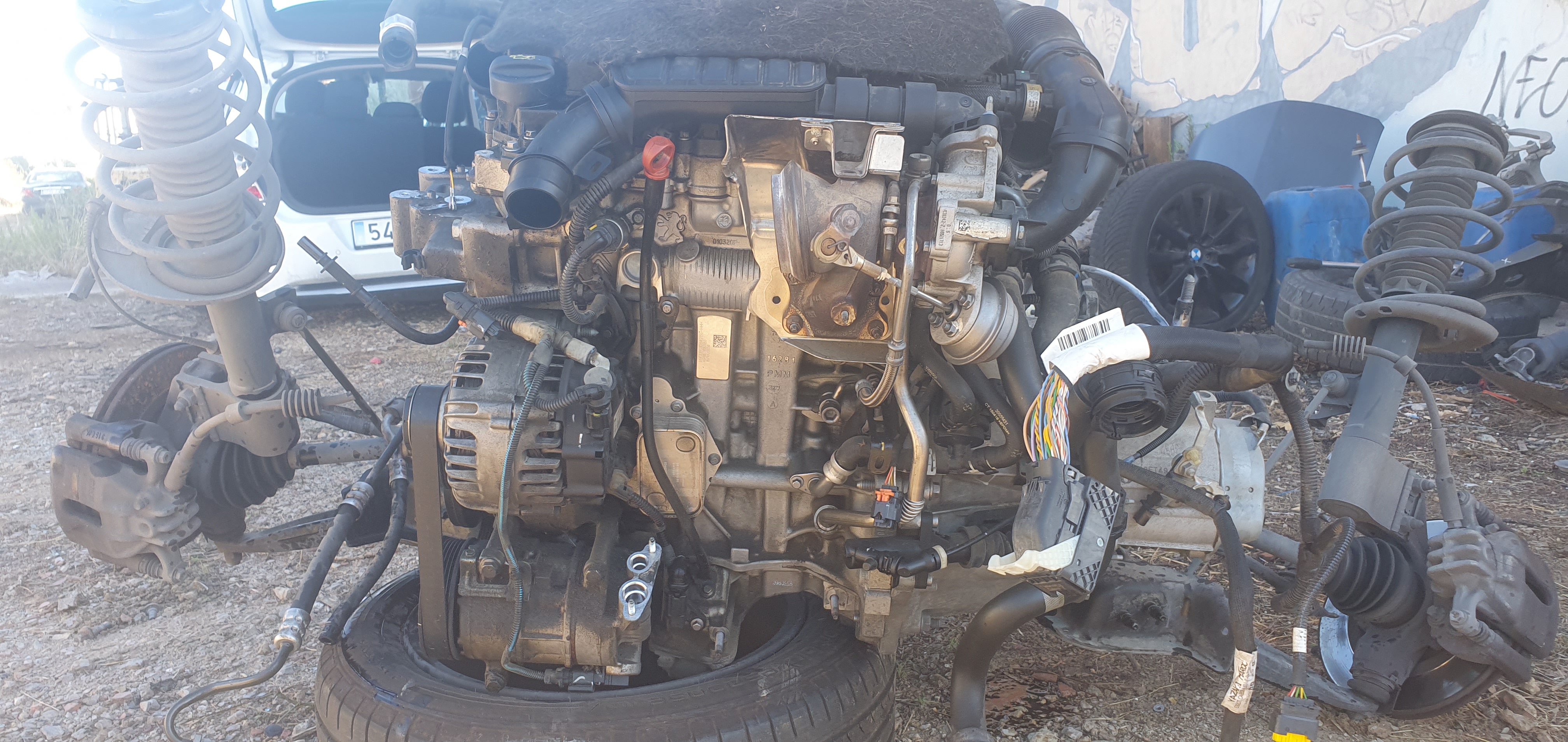 MOTOR COMPLETO CITROEN C4 BERLINA foto 2