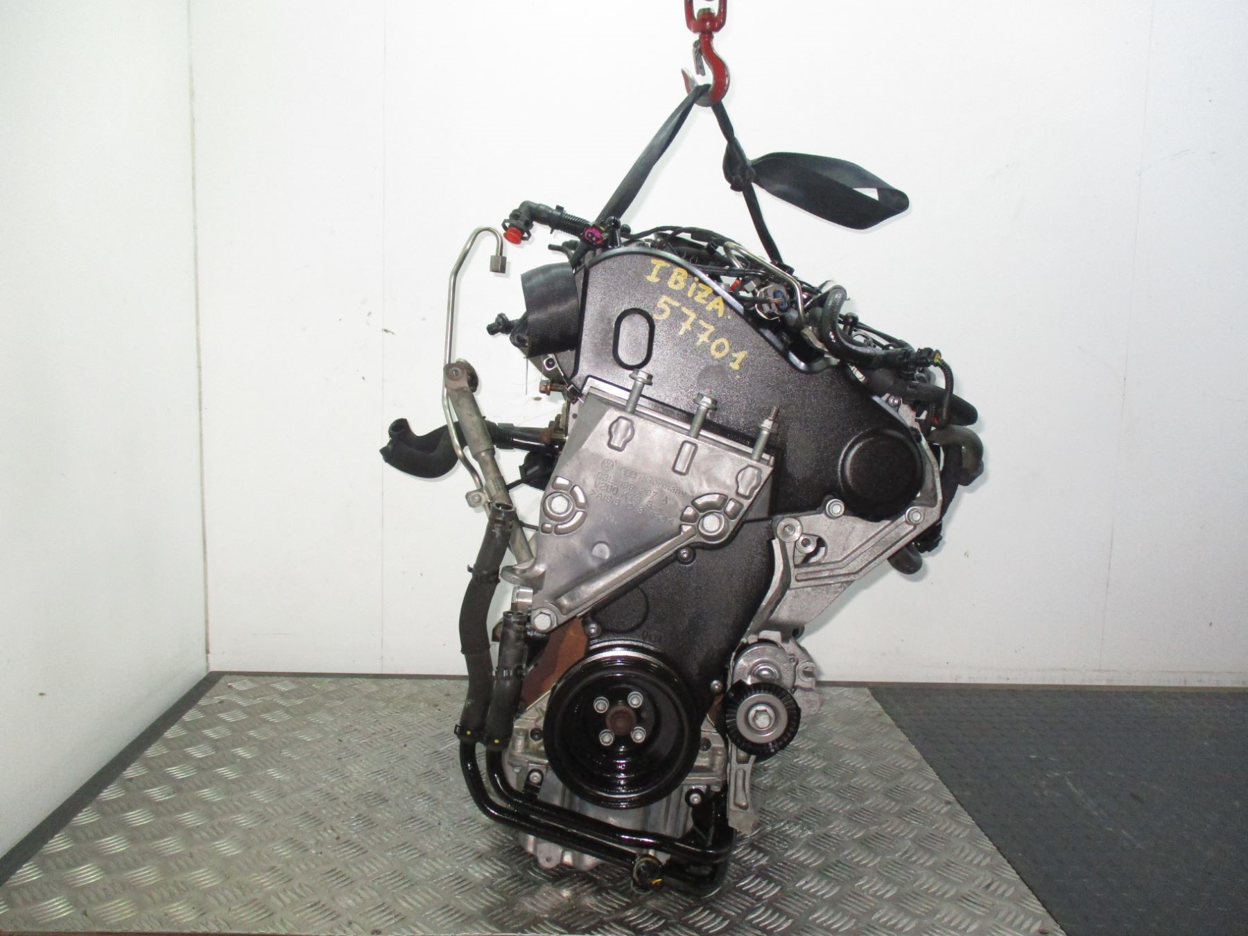 MOTOR COMPLETO SEAT IBIZA (6J5) foto 3
