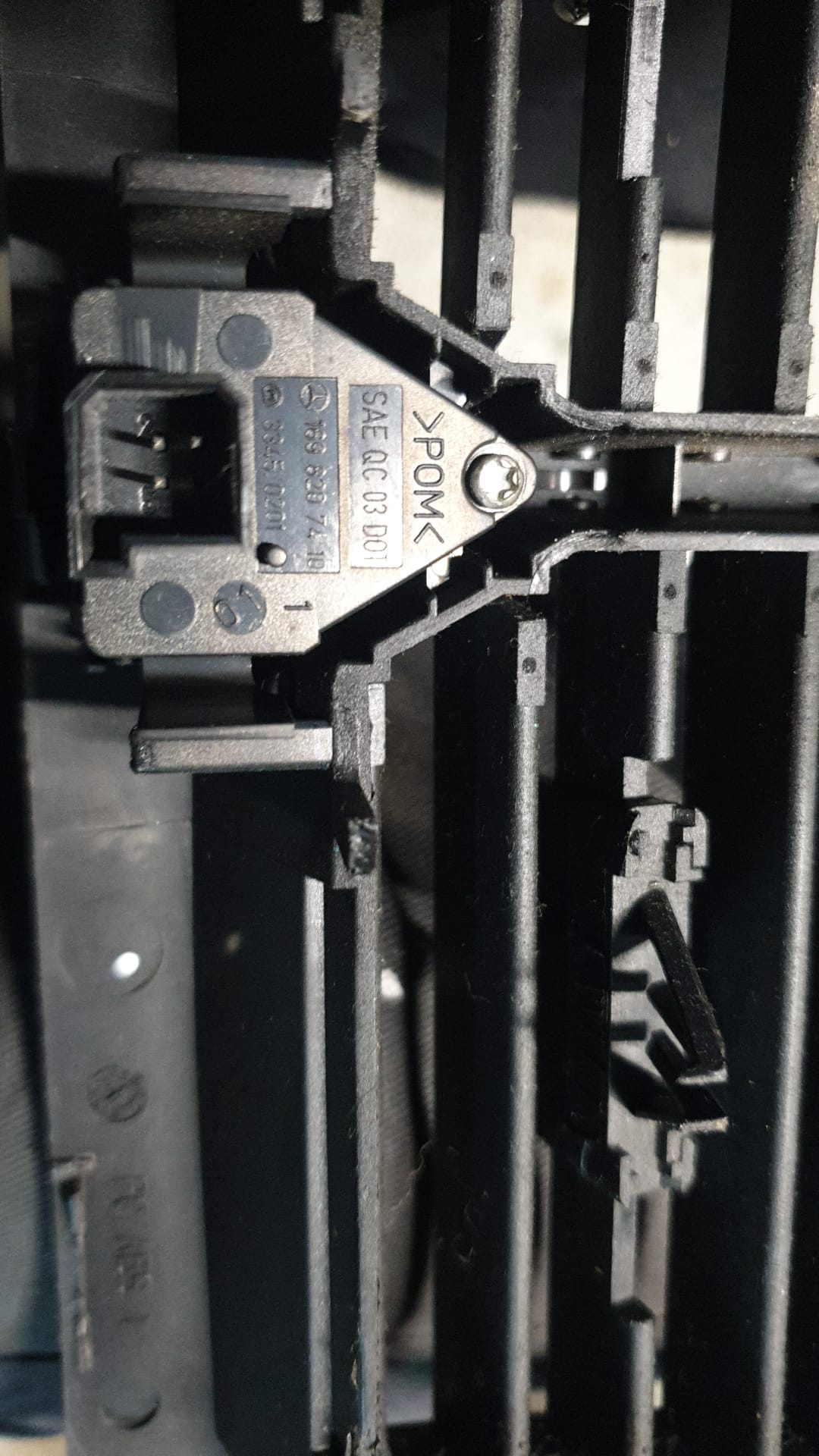 33450201 WARNING MERCEDES CLASE A (W168)